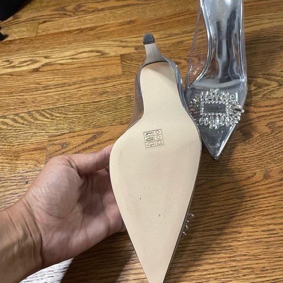 Clear Cinderella heels - Picture 3 of 3